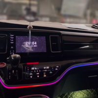 TMPRO Luz Ambiental Estable para Coche Honda Odyssey/Elysion 2016-2023, Lámpara de Atmósfera de Flujo Dinámico, Accesorios de Iluminación Modificados