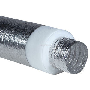 HVAC-System Isolierter Aluminium-Flexkanal mit Gelbem Glasfaser für Klimaanlagen R4 R6 - Product Image 4