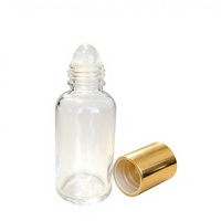 Flacon roll-on en verre 10 ml, flacon à bille roulante en verre 10 ml