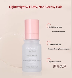 Lodai Shila Huile Capillaire Revitalisante Légère à l'Essence de Soie – Améliore les Cheveux Secs, Frisés, Teints et Permanentés – Lissage Instantané Sans Rinçage pour les Personnes Pressées - Product Image 6