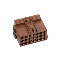 Connecteur marron 21 broches à trois rangées 1-967625-1 – Boîtier électrique en plastique durable pour faisceau de câbles automobile