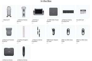 Matrice 4T4E Latest Drone Wordless Plus Combination Flagship Smart Multi-sensor Compact Drone Matrice 4 with Wide Angle <b>Camera</b> - Product Image 5