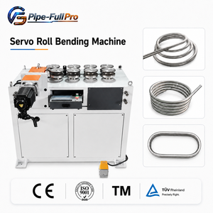 Máquina de Curvar Tubos Hidráulica CNC de Grado Industrial con Siete Rodillos, 40 mm - Product Image 1
