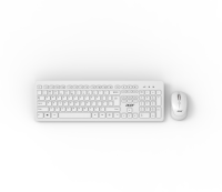 Produsen Kustom OAK940 Slim Ergonomis Ultra Tipis 108 Tombol 2.4Ghz Wireless Mouse Keyboard Combo Tahan Air 3 Tombol