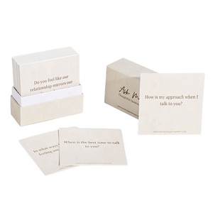 Conversazione di carte di affermazione 2024 mi chiedono carte di affermazione della lingua personalizzate stampando carte di affermazione giornaliere personalizzate - Product Image 1