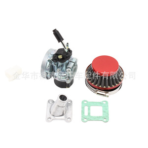 Interfaz de filtro de aire para carburador de motocicleta Zuqing, 49, 50, 80cc, universal, con abrazadera para motores de dos tiempos - Product Image 3