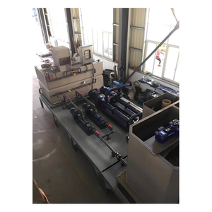 Machine de déshydratation des boues industrielles, presse à vis multi-disques mobile montée sur châssis, système de séparation solide-liquide, 3P 380V - Product Image 4