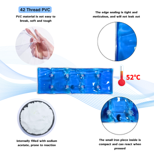 Compresa Caliente de 40x14cm para Aliviar el Dolor de Cintura, Reutilizable con Terapia de Calor Duradera, Promueve el Flujo Sanguíneo, para Uso en Casa y Viajes - Product Image 2