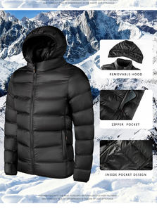 <span class=keywords><strong>Piumino</strong></span> Doudoune Canada Doudoune Canada personalizzato <span class=keywords><strong>Piumino</strong></span> nero bianco <span class=keywords><strong>Piumino</strong></span> Uomo - Product Image 3