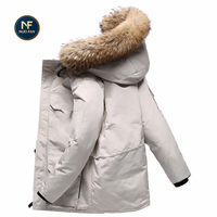 Jaket Parka Outdoor Bekas Siap Pakai untuk Wanita Hampir Baru Musim Gugur/Dingin Pakaian Bekas Berkualitas Tinggi