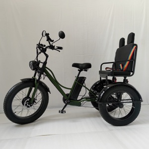 Mô Hình Mới Chất Béo Lốp Người Cao Tuổi Xe Điện 3-Bánh Xe Mở Điện Ba Bánh E Xe Kéo Cho Hành Khách Và Vận Chuyển Hàng Hóa - Product Image 3