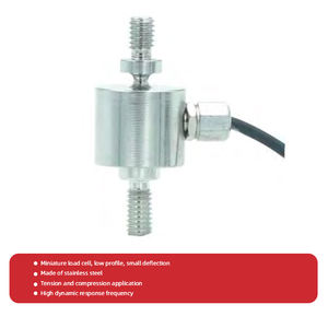 Capteur de force numérique miniature T301 100 kg 1000 kg, type en ligne, pour traction et compression - Product Image 3