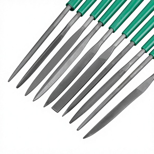 <span class=keywords><strong>Lime</strong></span> à affûter Wileyfox, lot de 10 limes métalliques assorties, triangle, demi-cercle, 6 aciers, fraises à fraiser en gros, pointe pointue faite à la main - Product Image 1
