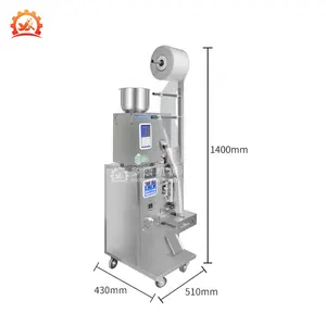 Low Cost Factory Price Automatic Food Tea Granule Pouch Packing Machine Pillow Packaging Machine