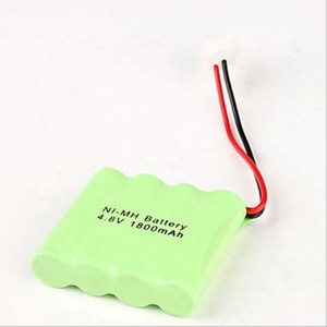 Paquete de Baterías Nimh de 4.8 Voltios, Paquete de Baterías Recargables Ni-Mh AA de 4.8V y 1800mAh - Product Image 3