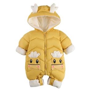 Venda Direta da Fábrica: Macacão de Bebê de Inverno, Roupa de Desenho Animado, Macacão Infantil com Capuz, Roupa Grossa para Crianças, Atacado - Product Image 4