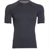Livraison directe Combat NoGi Mma Perform Compress T-Shirt Hommes Bjj Gi Jiu Jitsu Rashguard à manches courtes personnalisé Vente en gros RashGuard