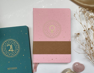 LABON Journal d'astrologie en feuille d'or <span class=keywords><strong>pour</strong></span> carnet de notes Luck Venus Journal d'astrologie Carnet de cadeau <span class=keywords><strong>pour</strong></span> Sagitarius Balance Zodiac - Product Image 5