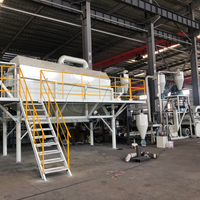 Lithium-Batterie-Recycling-Anlage Lithium-Ionen-Batterie-Recycling-Maschine Batterie-Zerkleinerungs-Pulverisierungs-Sortier-Separator