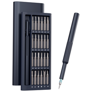 25-<span class=keywords><strong>in</strong></span>-<span class=keywords><strong>1</strong></span> Precisie Multifunctionele Schroevedraaierset Staal OEM Aanpasbaar Mini DIY Reparatie Gereedschapset voor Macbook Laptop iPhone PS5 - Product Image 1