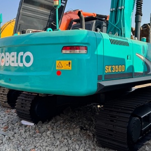 Excavadora Usada KOBELCO Sk350, Miniexcavadora Usada de 35 Toneladas, Maquinaria Japonesa, Excavadora de Cadenas de Segunda Mano SK130 140 200 250 260 KOBELCO - Product Image 6