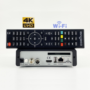Receptor de doble sintonizador ZGEMMA H8.2H SE Enigma2 <span class=keywords><strong>Linux</strong></span> 4K UHD DVB-S2 T2/C - Product Image 1