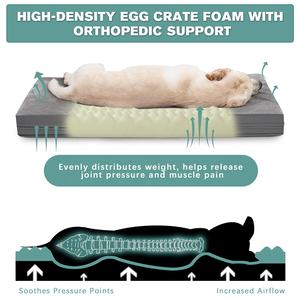 Lujosa, impermeable, lavable, para dormir, extraíble, ortopédico, Reversible, perrera, jaula de lujo para perros, jaula, cama para mascotas - Product Image 2