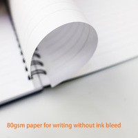 GemFully Cahiers avec stylos, notes autocollantes, étiquettes adhésives, planificateurs et carnets, cahiers spirales A5 personnalisés pour enfants