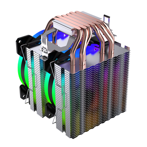 Lovinglcool phổ biến nhất đầy màu sắc 6 ống nhiệt <span class=keywords><strong>CPU</strong></span> Cooler <span class=keywords><strong>Fan</strong></span> 90mm Intel LGA 115x <span class=keywords><strong>CPU</strong></span> Cooler 3pin RGB ánh sáng <span class=keywords><strong>CPU</strong></span> Quạt làm mát - Product Image 4