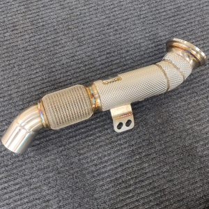 Downpipe OBM ad alte prestazioni con catalizzatore e scudo termico per <span class=keywords><strong>BMW</strong></span> <span class=keywords><strong>X7</strong></span> B58 3.0T G07 2019- - Product Image 6