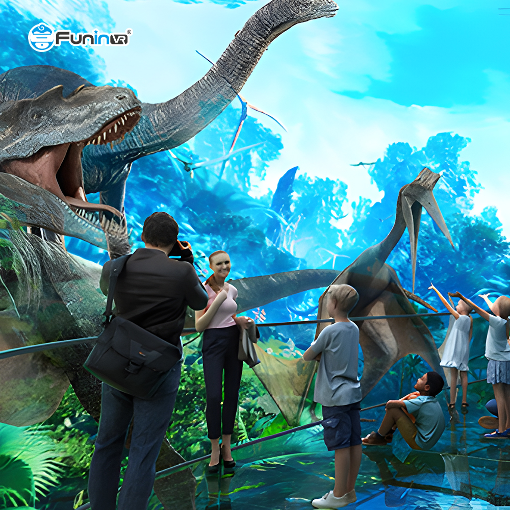 Funinvr Vr Amusement Park Naked-Eye Digital Metaverse Theater Virtual Reality Machine 7D Cinema Equipment System for Sale