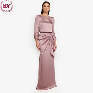 2022最新最新设计的Abaya美丽女士Baju Kurung现代优雅的伊斯兰服装Kebaya
