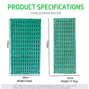 Equipo para porquerizas: Colchonetas de plástico <span class=keywords><strong>BMC</strong></span> para suelos de jaulas de cerdos, para naves porcinas, jaulas de parideras para cerdas y etapas de cría de lechones. - Product Image 2