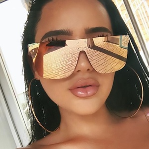 MN18002 Gafas de Sol de Moda con Espejo, Estilo Moderno, Gran Tamaño para Mujer, 2021-<span class=keywords><strong>2022</strong></span> - Product Image 1
