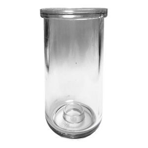 Contenitore filtro acqua grande da 9\" 3/4\" blu con O-Ring, in polipropilene (PP) e PET, per camper e altre applicazioni - Product Image 1