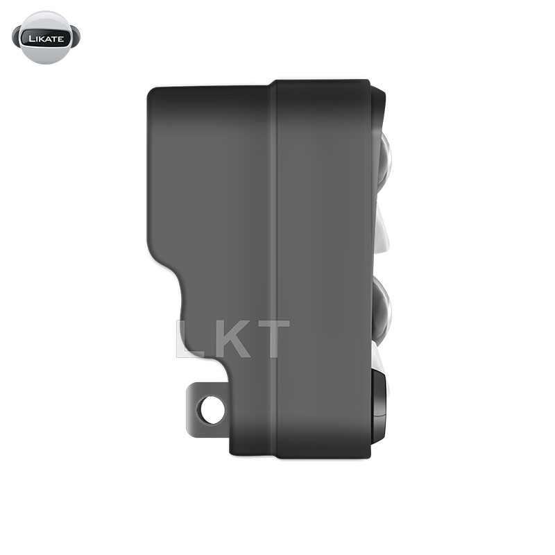 square fog light with amber drl