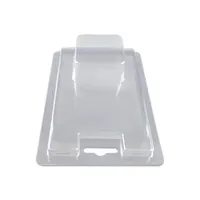OEM personnalisé en usine, emballage sous blister à clapet en cire fondue en plastique PVC jetable transparent clair pour produits électroniques