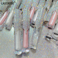 Vente en gros de gloss à lèvres vegan, rouge à lèvres liquide, luxe, haute qualité, longue tenue, strass, diamant, brillant, paillettes