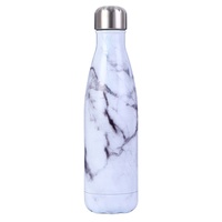 Bouteilles d'eau de sport en acier inoxydable sous vide de 500 ml, écologiques, sans BPA, en forme de cola, résistantes à la transpiration, pour l'extérieur
