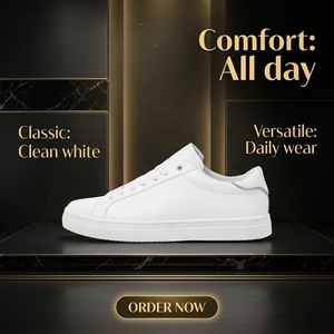 <span class=keywords><strong>JACK</strong></span> & JONES Zapatillas Deportivas de Punto con Cordones/Slip-On para Hombre, Modelo Jfwcroxley, Color Blanco, Talla 45 EU - Product Image 1