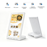 14 İnç Restoran Sipariş Kiosku Tablet Dokunmatik Ekran NFC Tablet PC Android 11 13 4+32GB Pos L Şekilli Tabletler