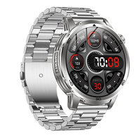 Montre connectée Direct Factory AK95, écran HD IPS de 1,85 pouces, BT5.2, appel par numérotation, stockage, IPX8, moniteur de fréquence cardiaque, multisports, boussole