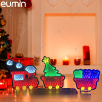 EUMIN Enseigne néon LED flexible étanche personnalisée populaire pour mur, maison, bar, entreprises, hôpitaux, écoles, bureaux, voitures