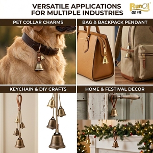 Collection artisanale Heritage : Cloche anti-cornes pour bétail personnalisable avec étiquette personnalisée pour <span class=keywords><strong>ranch</strong></span> professionnel - Product Image 4
