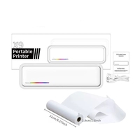 Imprimante thermique mobile sans fil portable de 8 pouces A4, sans encre, compatible avec Android, en stock, garantie d'un an
