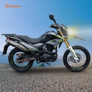 KAMAX Olahraga Ganda Sepeda Motor Off-Road 250cc, Sepeda Motor Trail, Motor Balap Besar Dewasa