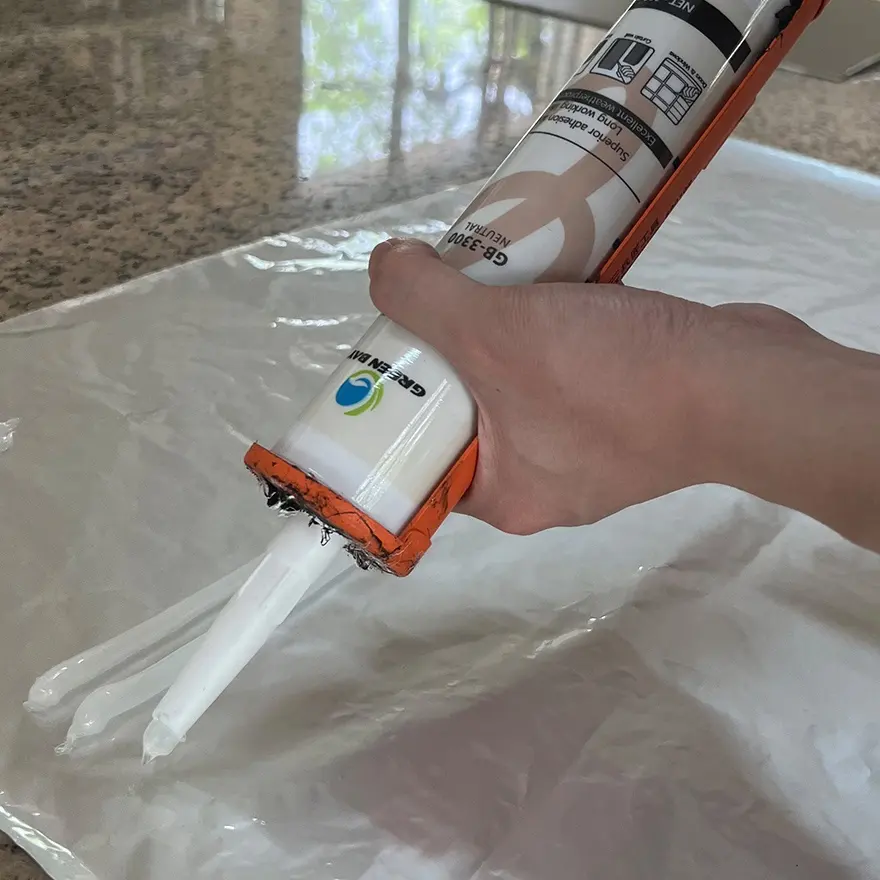 Verpackung PVC-Konstruktion Pu Sealant Adhesives Kleber Kleber Kein Nagel kleber mehr für Fenster und Türen