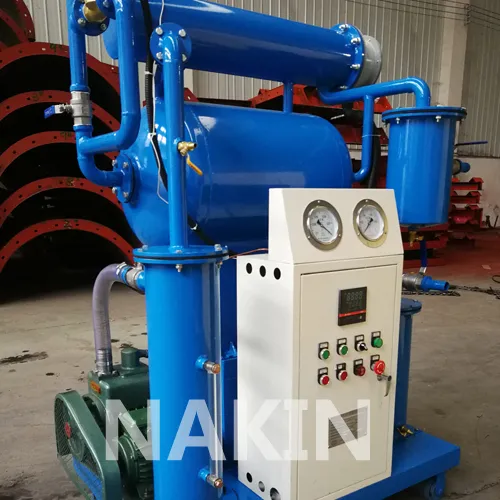 High Efficient Oil Water Separator Single Stage Transformer Oil Purifier Machine