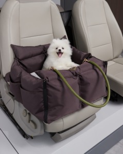 Lüks köpek araba koltuğu yatak rahat köpek kanepesi iç yastık ile köpek Booster - Product Image 1