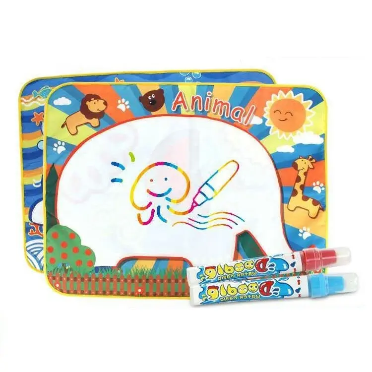 Magical doodle board water kids painting writing drawing mat per la scuola materna